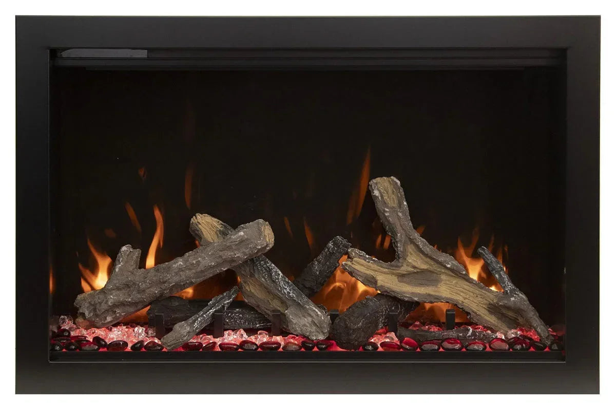 Amantii Traditional Lumina 44-Inch Built-In Indoor/Outdoor Smart Electric Firebox Insert
