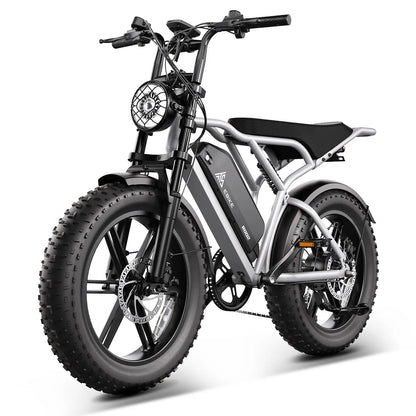 TST R002 20'' 1500W Full Suspension Moped-style Electric Bike