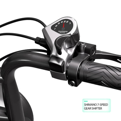 TST R002 20'' 1500W Full Suspension Moped-style Electric Bike