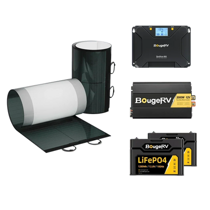 BougeRV 12V 400 Watt CIGS Flexible Solar Kit
