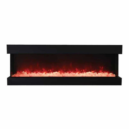 Amantii 60 Inch Tru-View XL Deep Built-In Indoor Outdoor 3 Three Sided Electric Fireplace