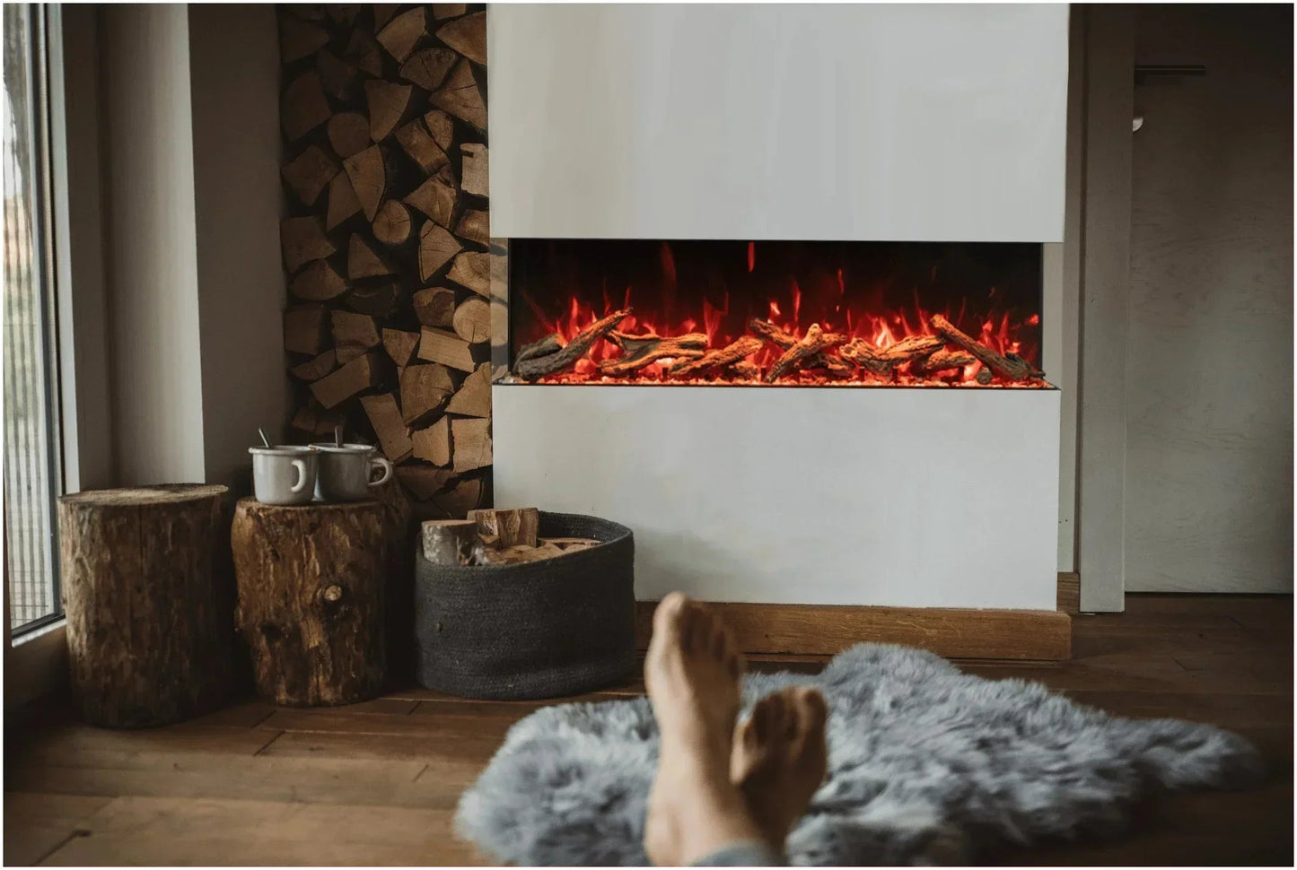 Amantii LumaForest Electric Fireplace (TRU VIEW Series)