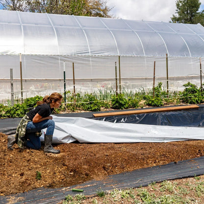Bootstrap Farmer Silage Tarp - 6 mil Reversible Black & White