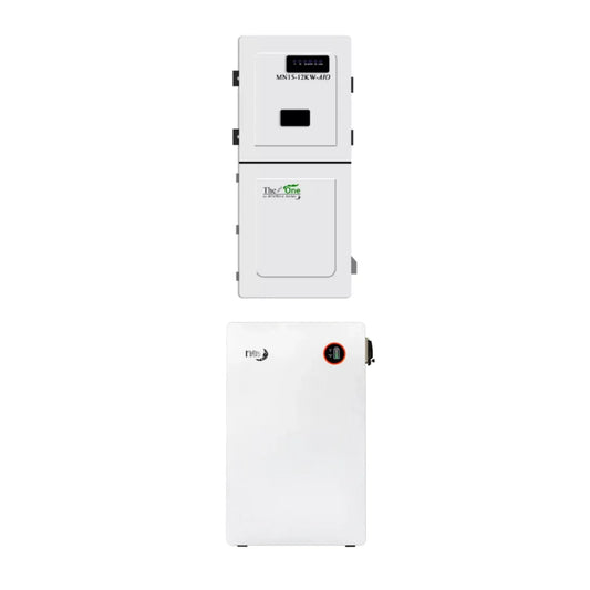 Midnite Power Outdoor Wallmount LiFePO4 Battery + Midnite Power TheOne 15kW PV Input | 51.2v 310Ah 16.1 kWh