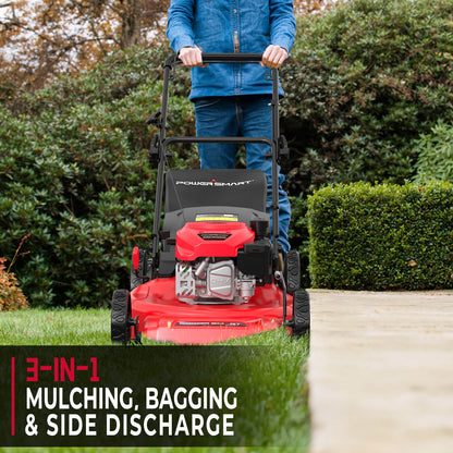 22" 170cc Gas Self-Propelled 3-in-1 Lawn Mower V8622S1
