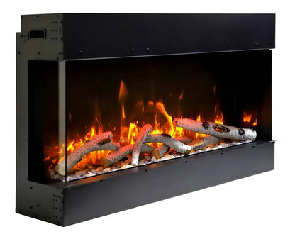 Amantii 72" True View Slim Smart Electric Fireplace 72-TRV-SLIM-LUMINA