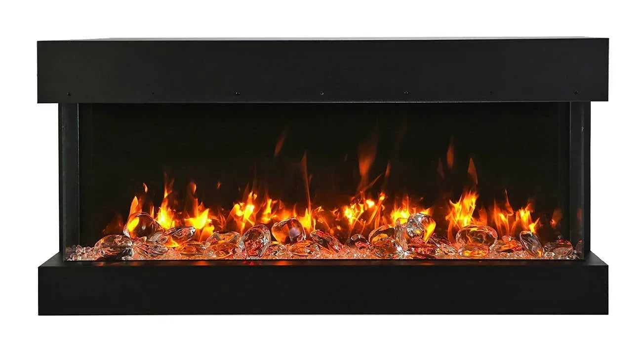 Amantii 72" True View Slim Smart Electric Fireplace 72-TRV-SLIM-LUMINA