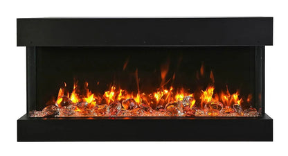 Amantii 72" True View Slim Smart Electric Fireplace 72-TRV-SLIM-LUMINA