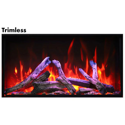 Amantii Panorama BI Deep XT 40" Smart Built-in Electric Fireplace | BI-40-DEEP-XT
