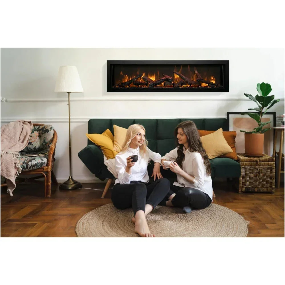 Amantii Panorama BI Deep XT 60" Smart Built-in Electric Fireplace | BI-60-DEEP-XT