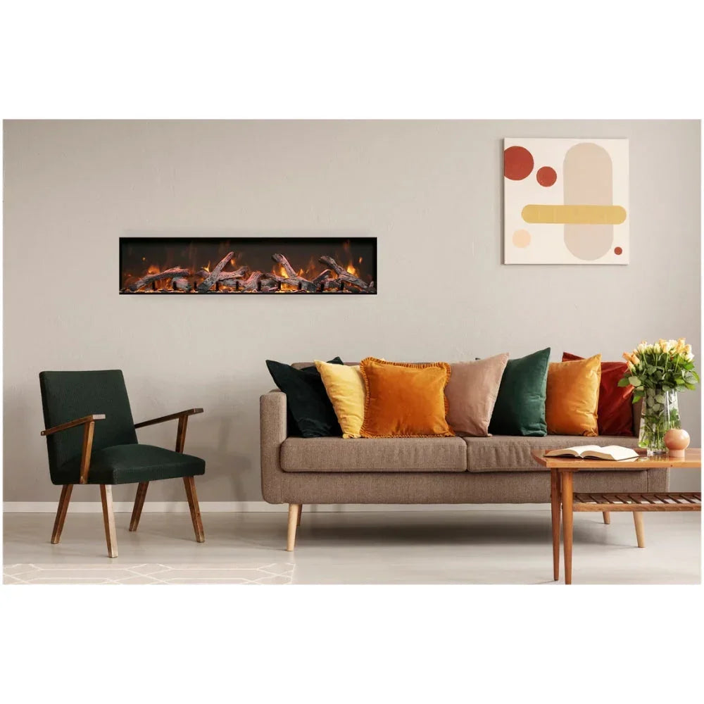 Amantii Panorama BI Deep XT 60" Smart Built-in Electric Fireplace | BI-60-DEEP-XT