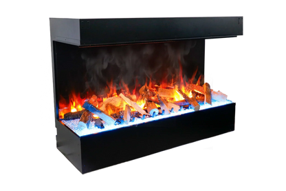 Amantii Signature 55" TruView Series 3-Sided Electric Fireplace