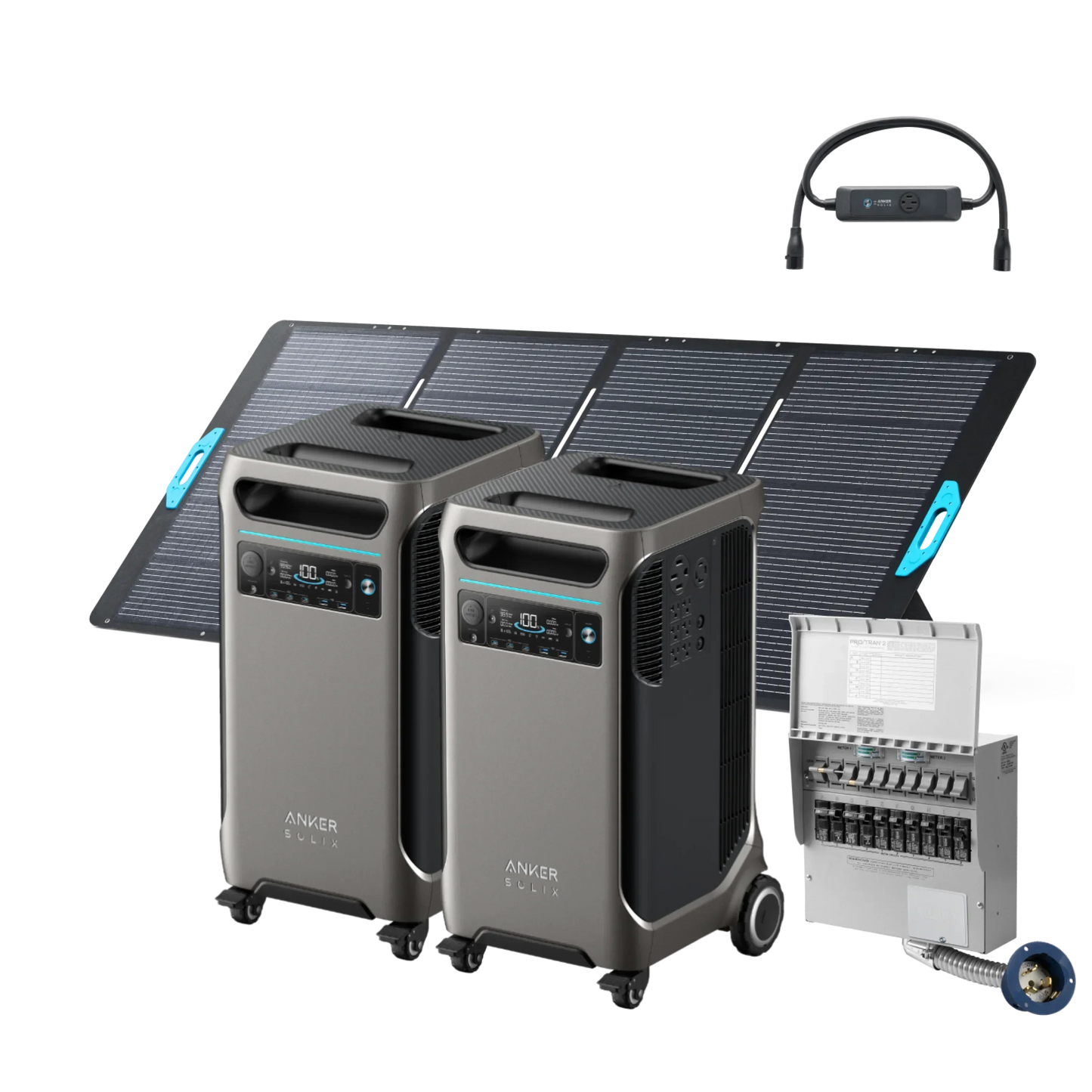 Anker SOLIX F3800 x 2 + Double Power Hub
