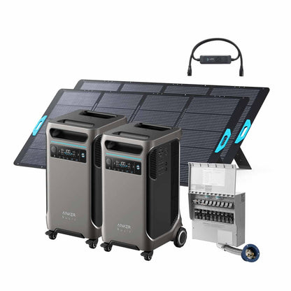 Anker SOLIX F3800 x 2 + Double Power Hub