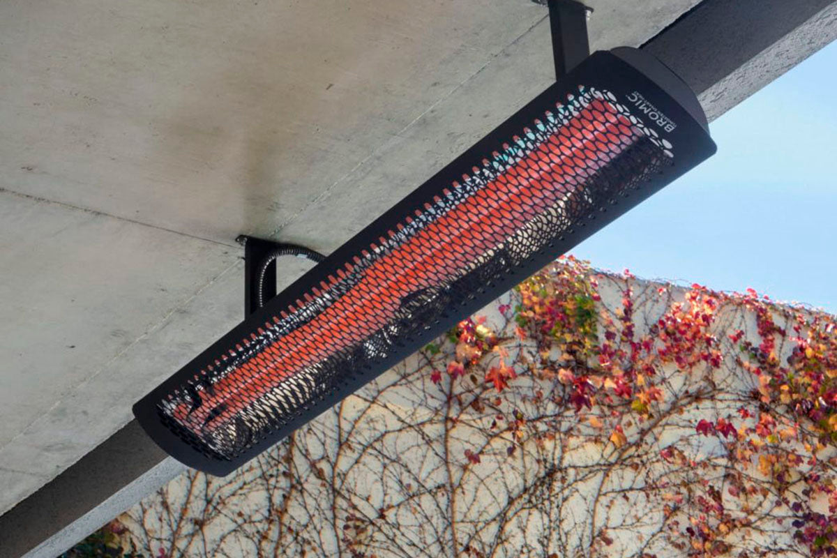 Bromic Heaters Tungsten Smart-Heat 6000 Watt Radiant Infrared Outdoor Electric Heater | Black | 277V