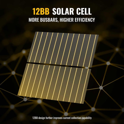 BougeRV 12V 600W High Watt Rigid Solar System Kit