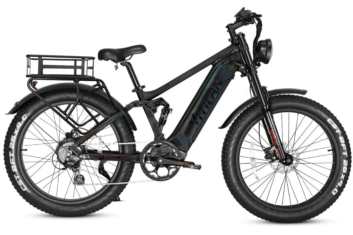 Vitilan T7PRO Full Suspension Mountain E-bike