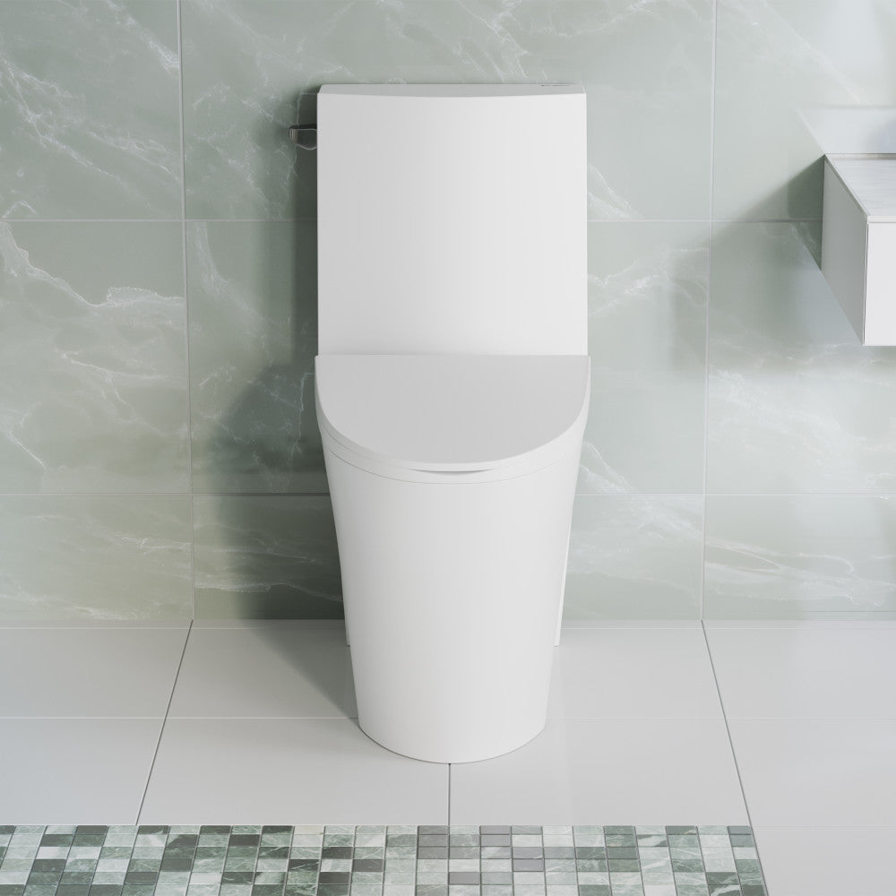 Swiss Madison St. Tropez One-Piece Elongated Toilet Side Flush 1.28 gpf (6 - Pack)
