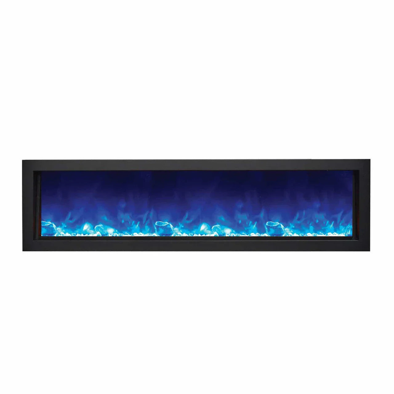 Amantii Panorama BI-72-DEEP-OD Deep 72 Inch linear Indoor or Outdoor Electric Fireplace