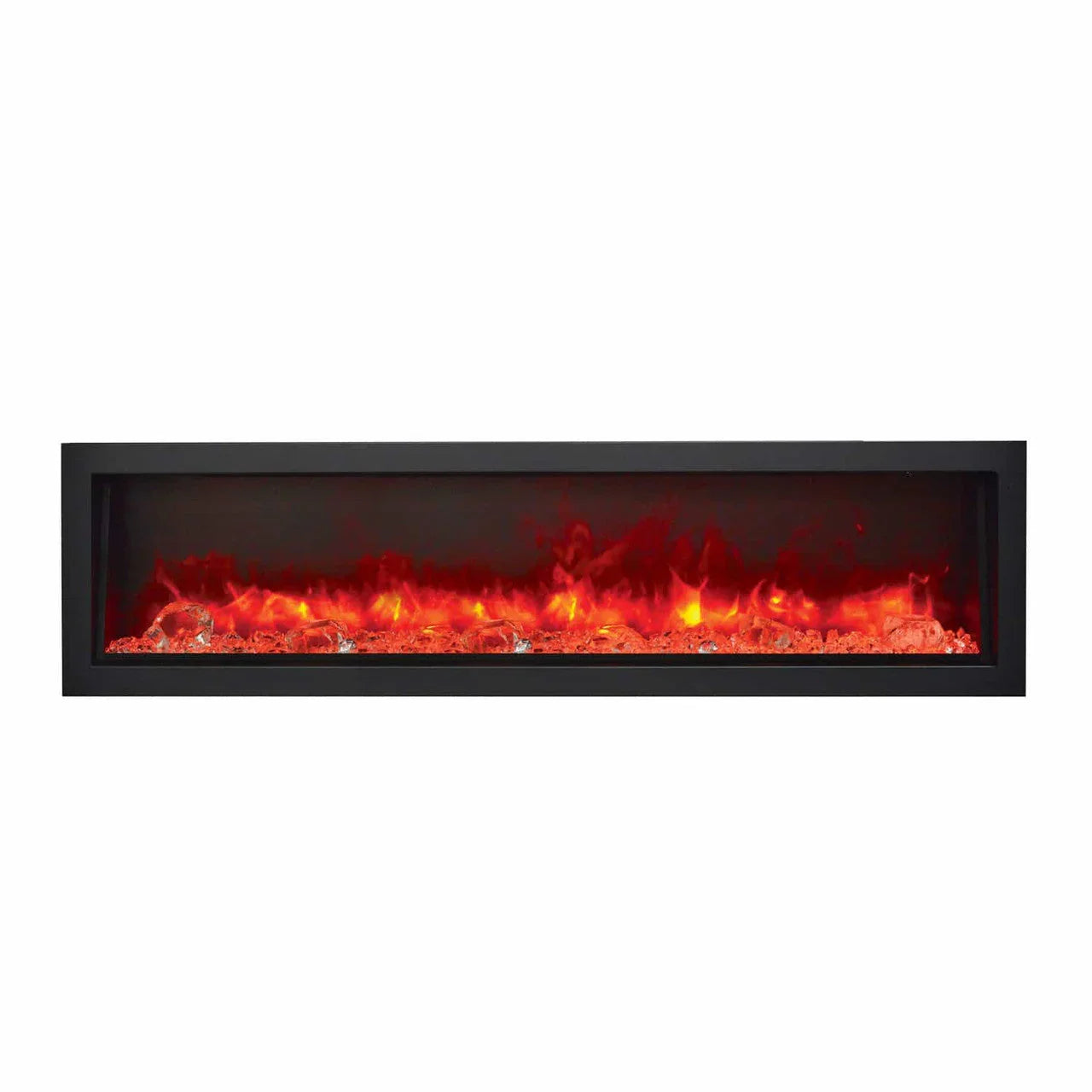 Amantii Panorama BI-88-DEEP-OD Deep 88 Inch linear Indoor or Outdoor Electric Fireplace
