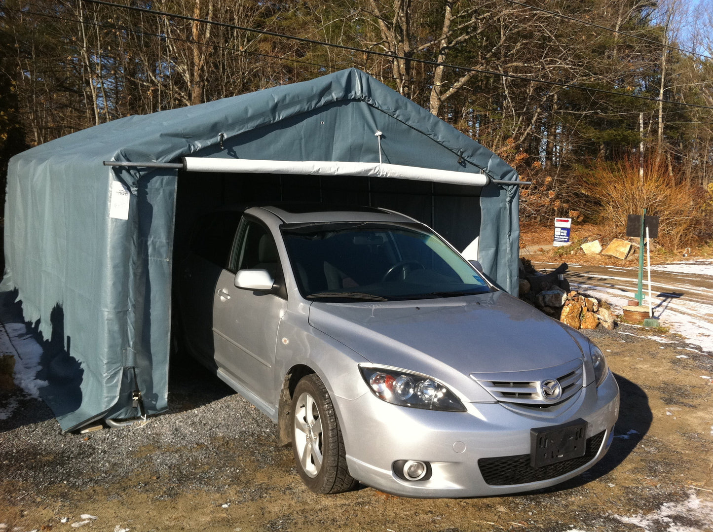 Rhino Shelter | 12’W x 20’L x 8’H Instant Garage (House)