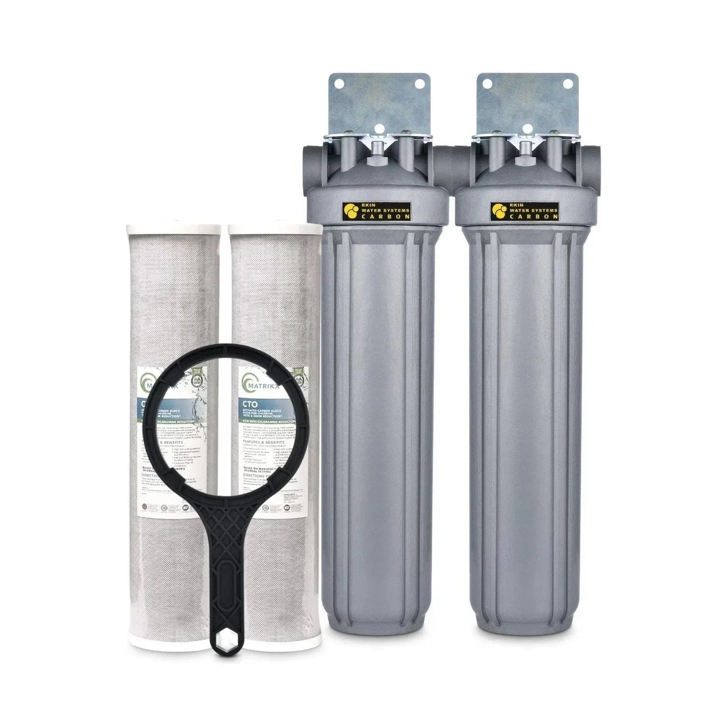 RKIN - CBS Dual Carbon Whole House Water Filter