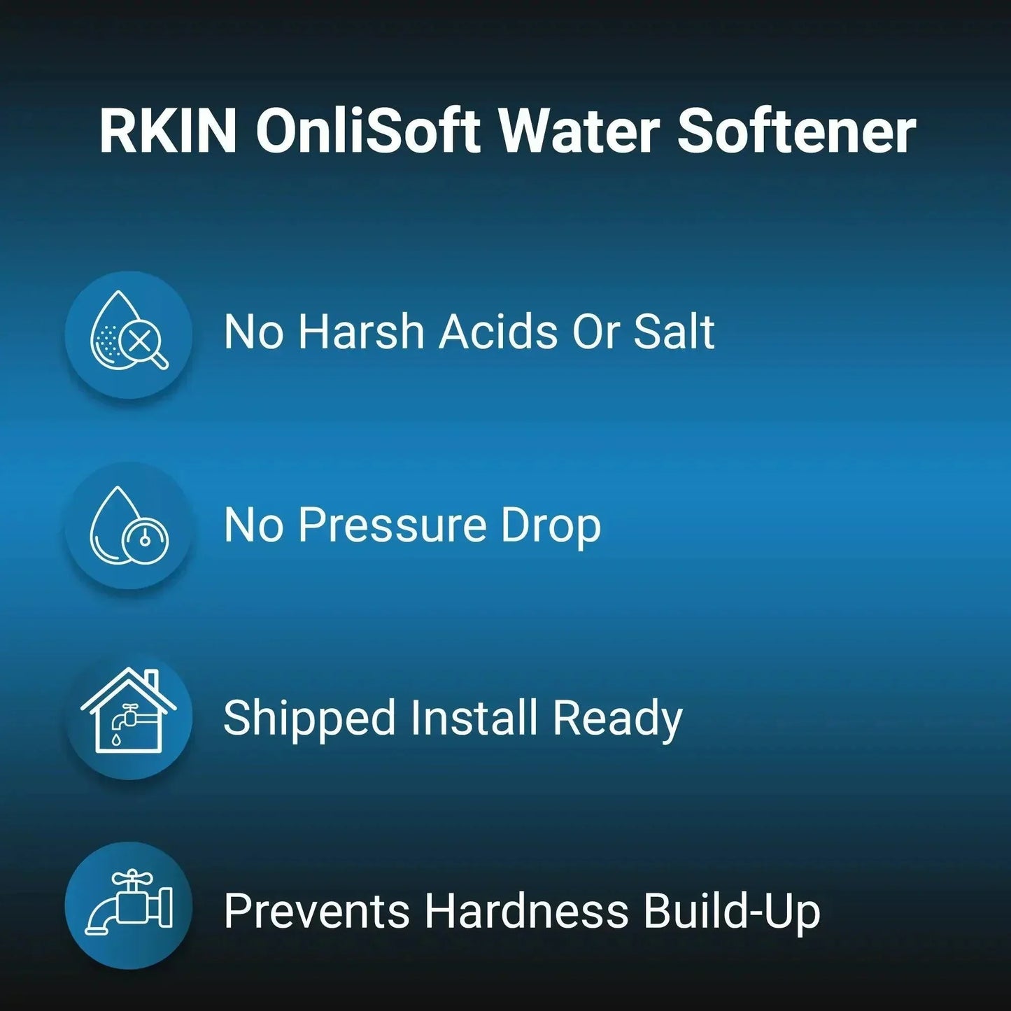 RKIN - CBS Whole House Salt-Free Water Softener