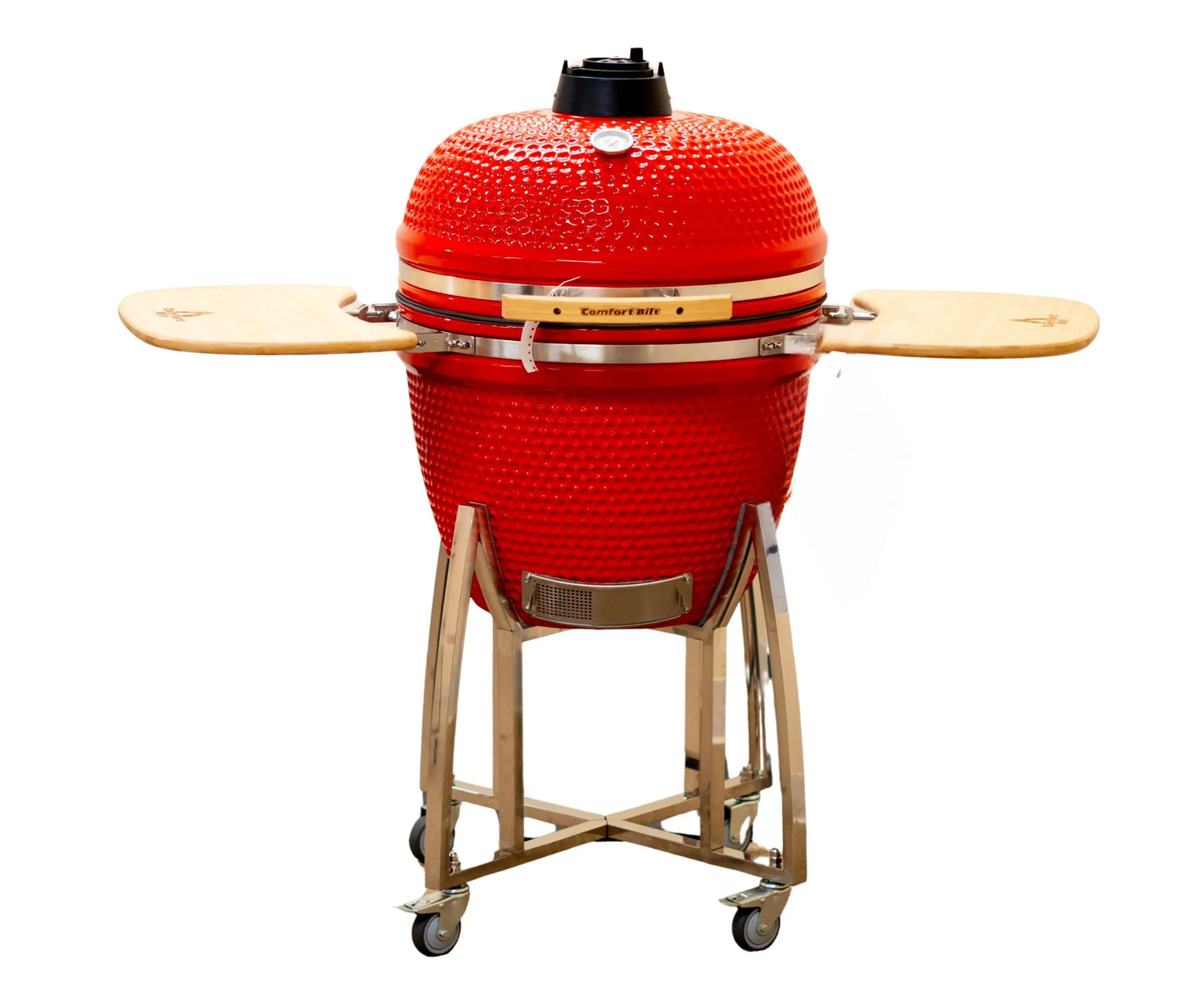 ComfortBilt COALS 23" Kamado Charcoal Ceramic Grill – Red