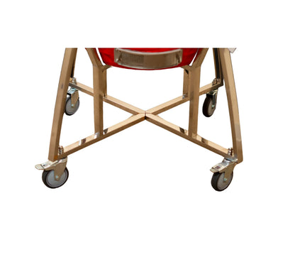 ComfortBilt Coals 26" Ceramic Kamado Grill - Red Diamond Pattern
