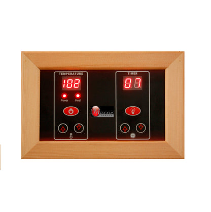 Maxxus "Seattle" 2 Person Near Zero EMF FAR IR Sauna (MX-J206-01-ZF)