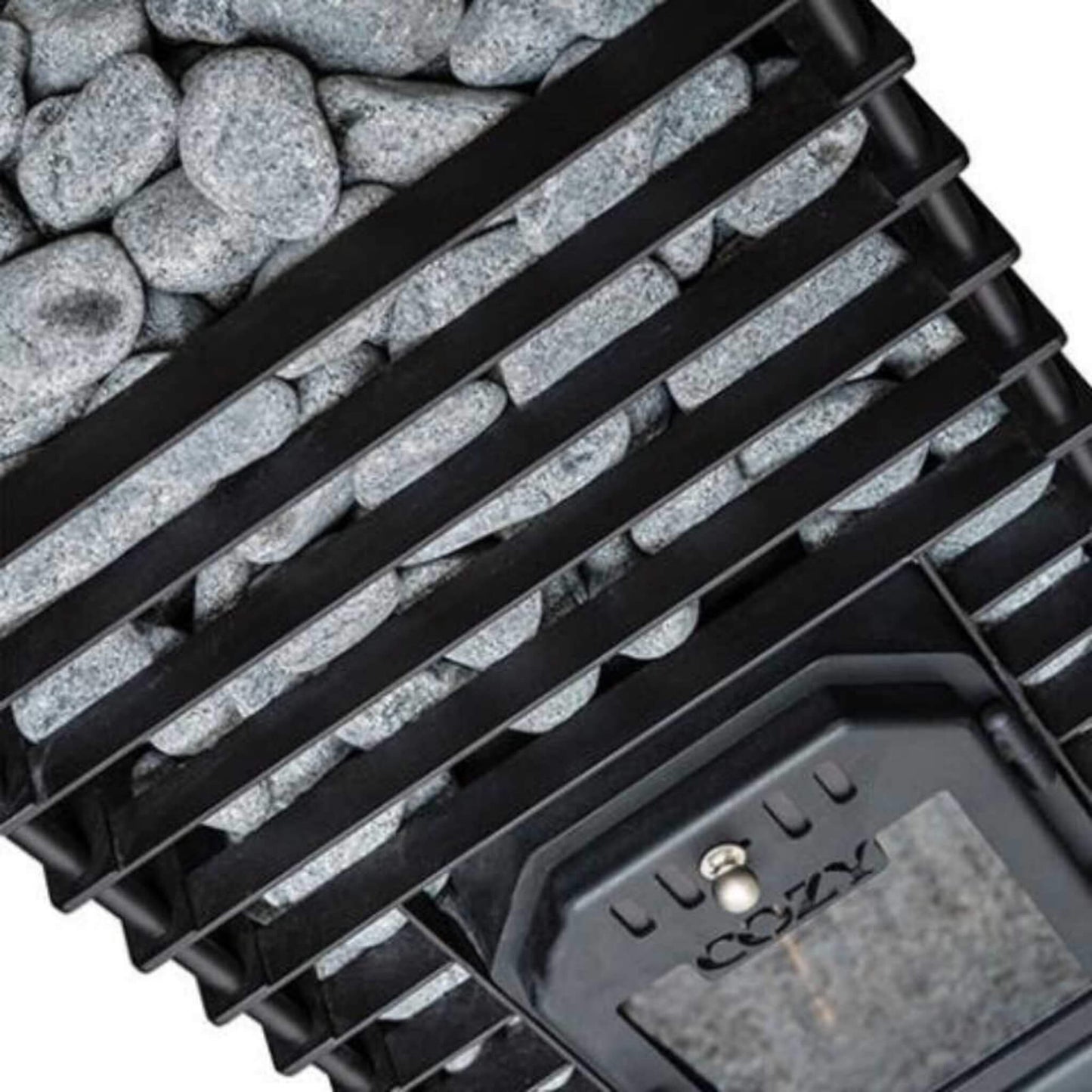 Cozy Heat Quattro Wood-Fired Sauna Stove With Sauna Stones [COZY QUATTRO] (SAK23947)