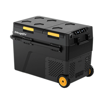BougeRV CRD2 Dual Zone Solar Battery Portable Fridge Kit