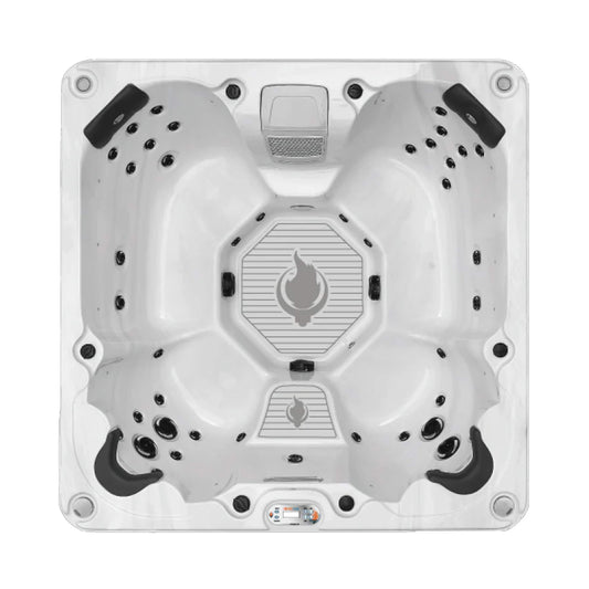 CSC Louisiana 7-Person 240V Luxury 46-Jet Spa With Cascading Waterfall [LS7K] (SAK39604)