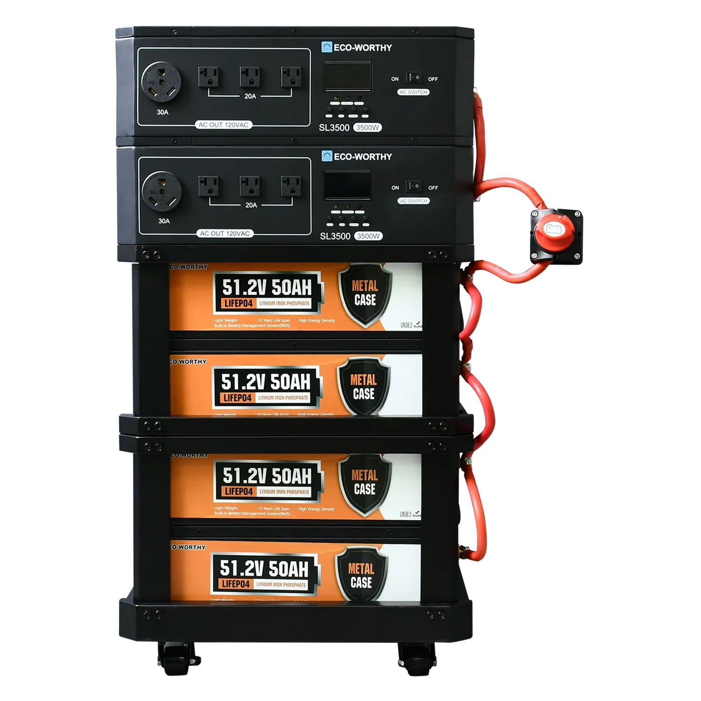 ECO-WORTHY SL3500 Stackable Power Station