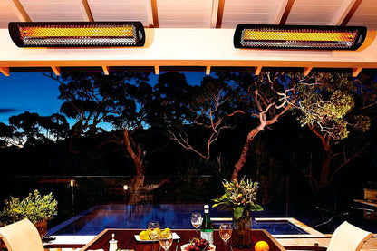 Bromic Heaters Tungsten Smart-Heat 6000 Watt Radiant Infrared Outdoor Electric Heater | Black | 240V