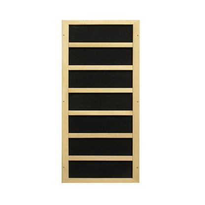 Golden Designs Near Zero EMF 2-Person Dynamic Full Spectrum "Cardoba" FAR Infrared Sauna with Hemlock Wood | Model: DYN-6203-02 FS