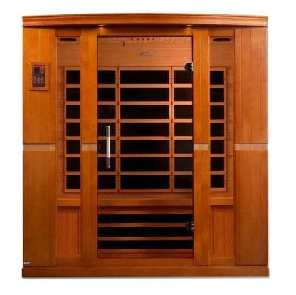 Golden Design "Bergamo Elite" Dynamic Ultra Low EMF Infrared Sauna 4-Person w/ Hemlock Wood | Model: DYN-6440-01 Elite