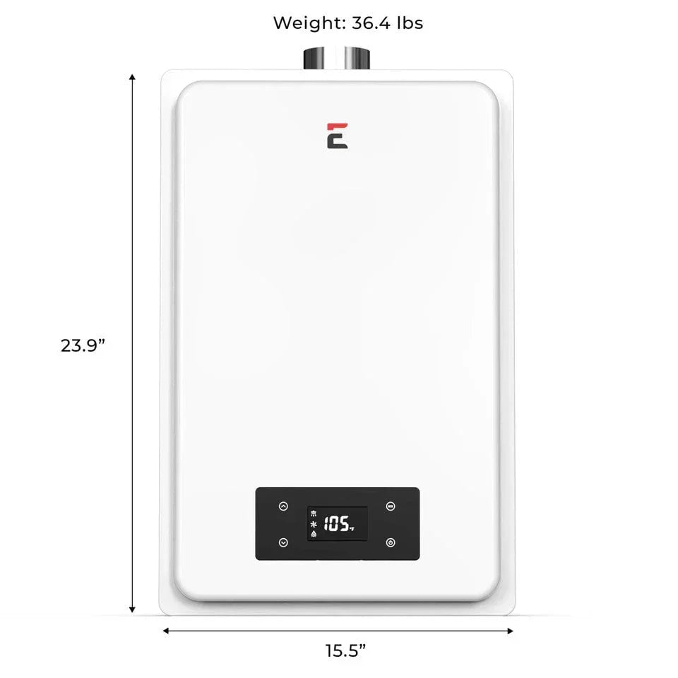 Eccotemp Builder Series 6.0 GPM Indoor Natural Gas Tankless Water Heater