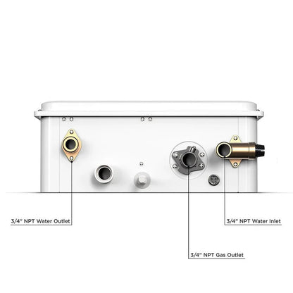 Eccotemp Builder Series Indoor 6.8 GPM Natural Gas Tankless Water Heater