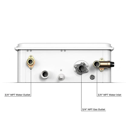 EccoTemp Builder Series Outdoor 6.8 GPM Natural Gas Tankless Water Heater