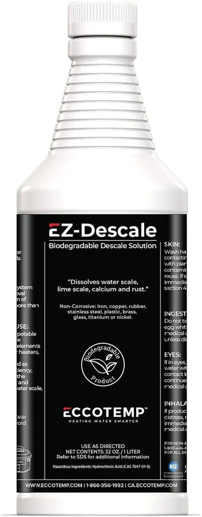 Eccotemp EZ-Flush System Descaler Kit with Pump and Solution