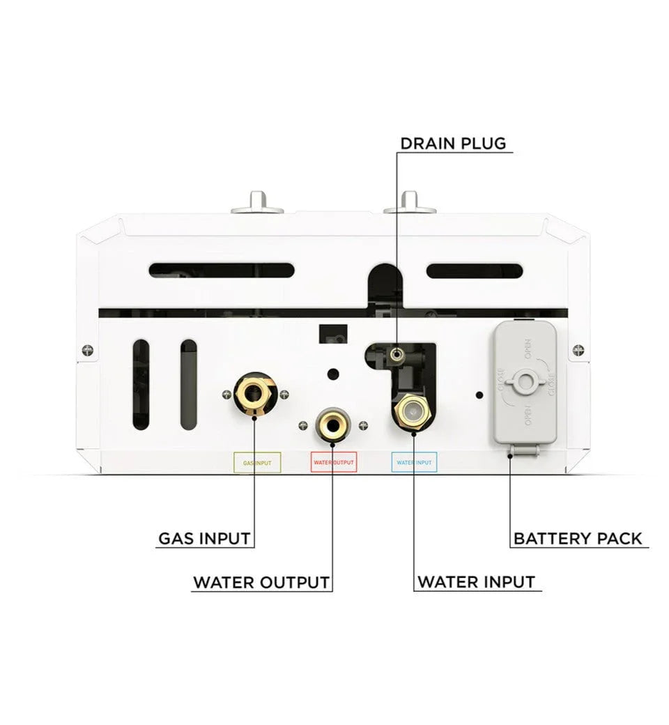 Eccotemp L10 3.0 GPM Portable Outdoor Tankless Water Heater