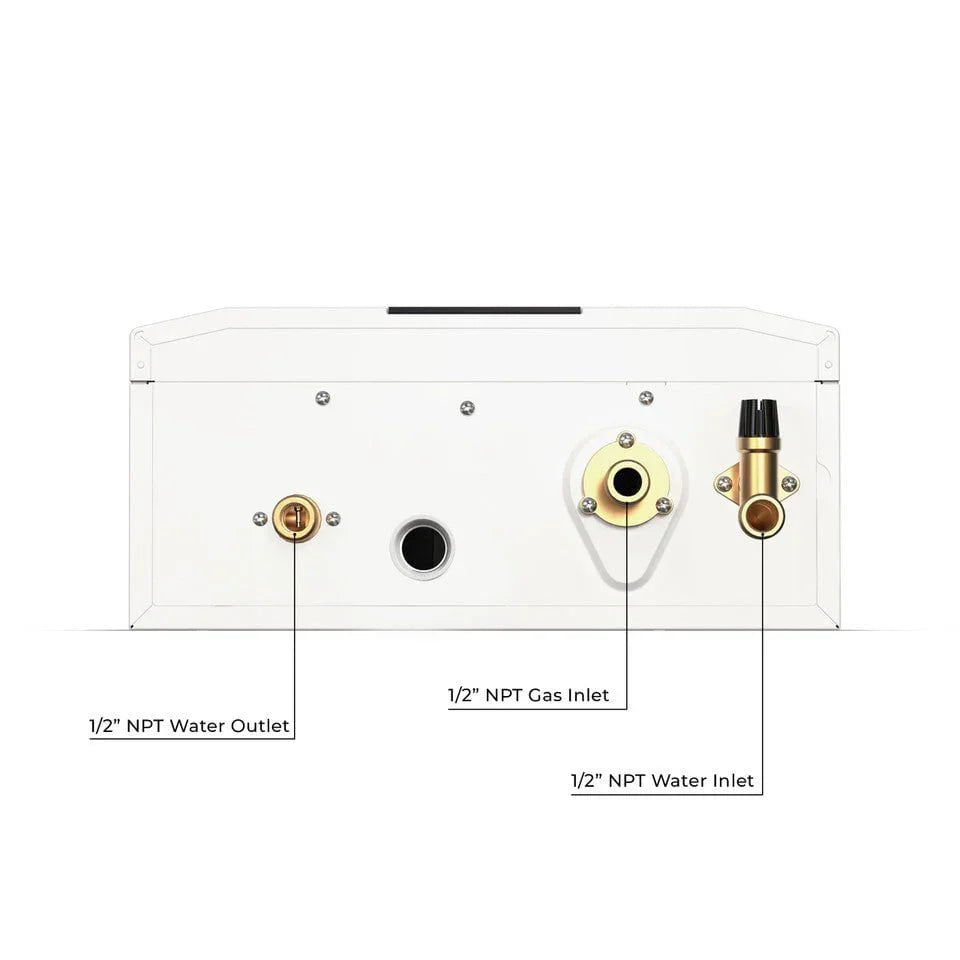 Eccotemp SmartHome Indoor 4.0 GPM Liquid Propane Tankless Water Heater, SH12-A Series