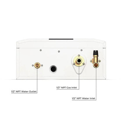 Eccotemp SmartHome Indoor 4.0 GPM Natural Gas Tankless Water Heater, SH12-A Series