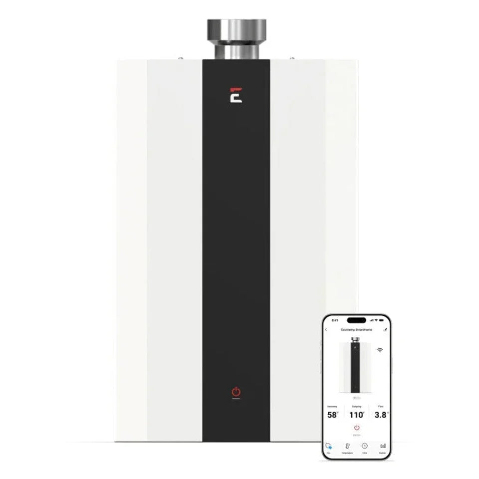 Eccotemp SmartHome Indoor 4.0 GPM Natural Gas Tankless Water Heater, SH12-A Series