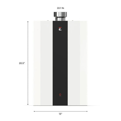 Eccotemp SmartHome Indoor 4.0 GPM Natural Gas Tankless Water Heater, SH12-A Series