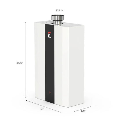 Eccotemp SmartHome Indoor 4.0 GPM Natural Gas Tankless Water Heater, SH12-A Series