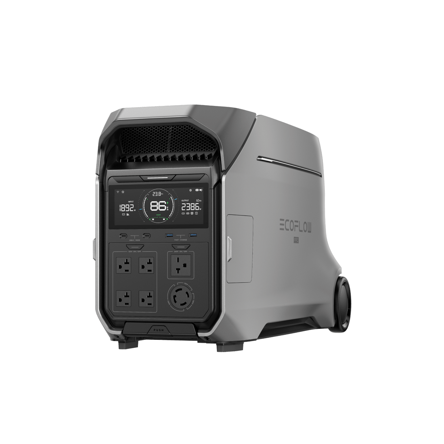 EcoFlow DELTA Pro 3 Portable Power Station Solar Generator