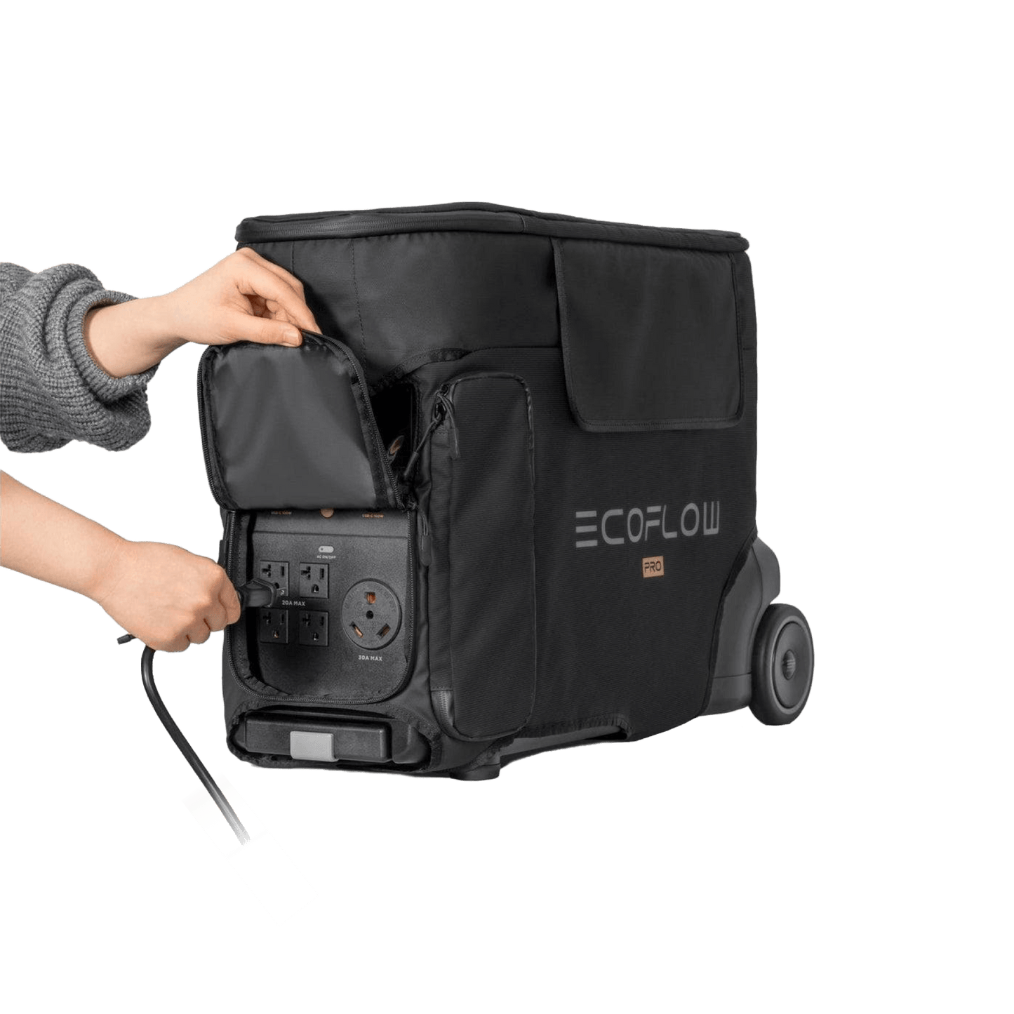 EcoFlow DELTA Pro Bag - Durable and Stylish Storage Solution | Fits DELTA Series Power Stations | Water-Resistant