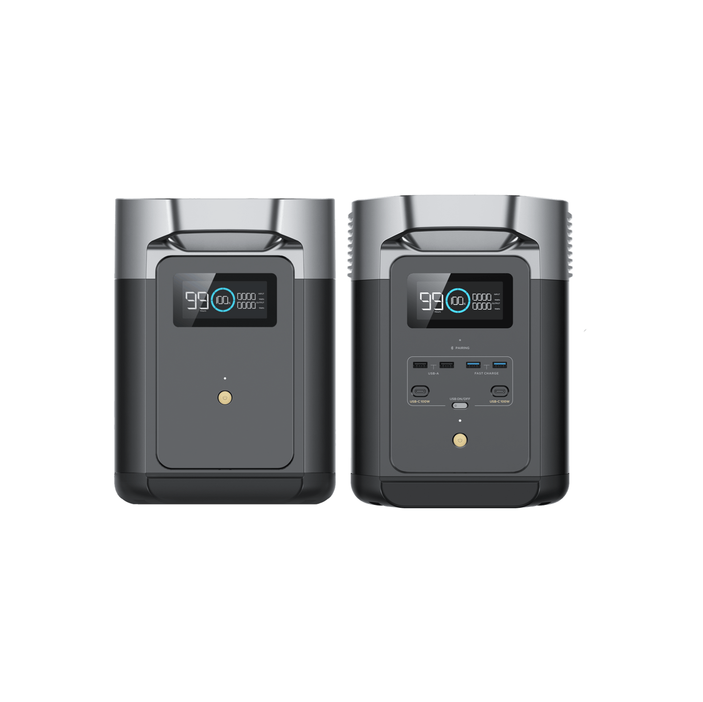 EcoFlow DELTA 2 + DELTA 2 Smart Extra Battery | 2048Wh Portable Power Station Expandable Backup Battery